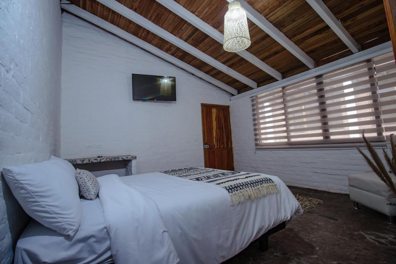 Bed and Breakfast Rustic Quinta La Aurora Baños Exterior foto