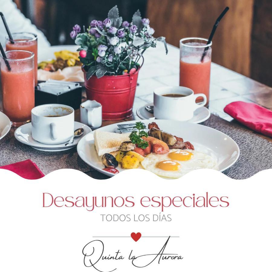 Bed and Breakfast Rustic Quinta La Aurora Baños Exterior foto