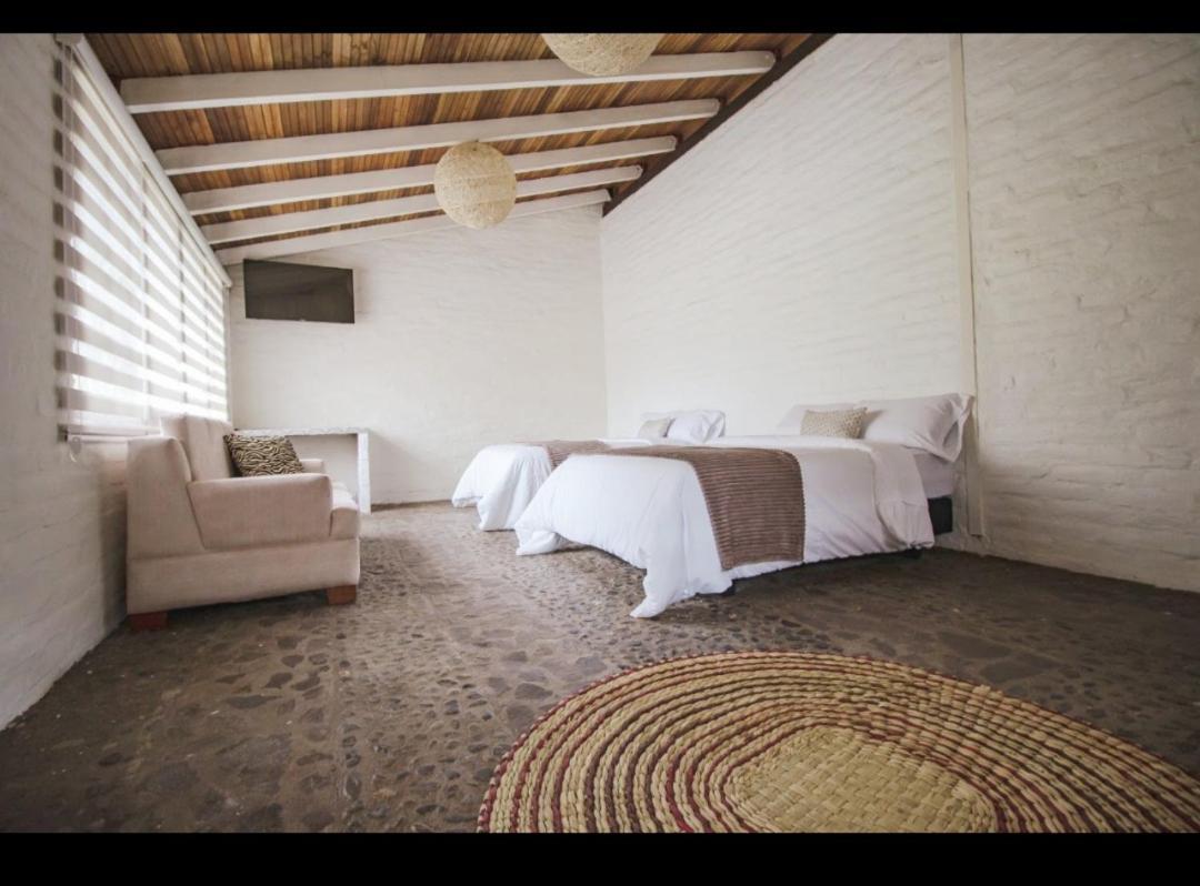 Bed and Breakfast Rustic Quinta La Aurora Baños Exterior foto