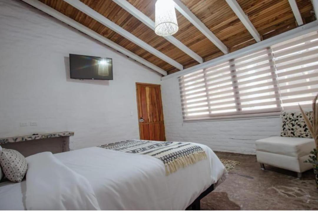 Bed and Breakfast Rustic Quinta La Aurora Baños Exterior foto