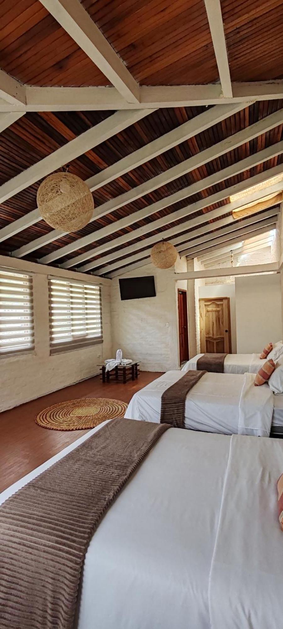 Bed and Breakfast Rustic Quinta La Aurora Baños Zimmer foto