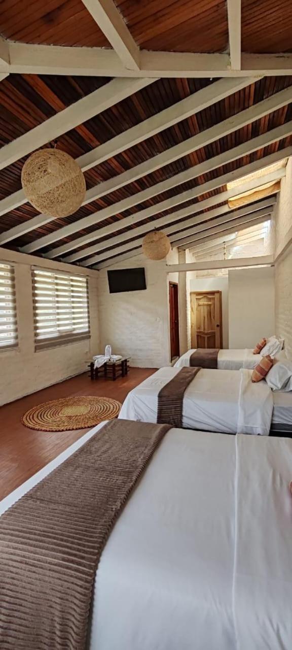 Bed and Breakfast Rustic Quinta La Aurora Baños Zimmer foto