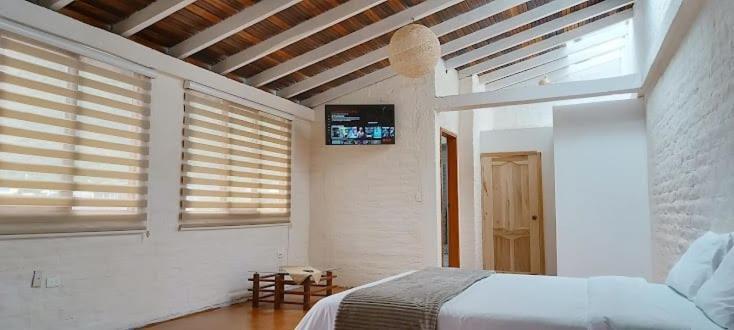 Bed and Breakfast Rustic Quinta La Aurora Baños Zimmer foto