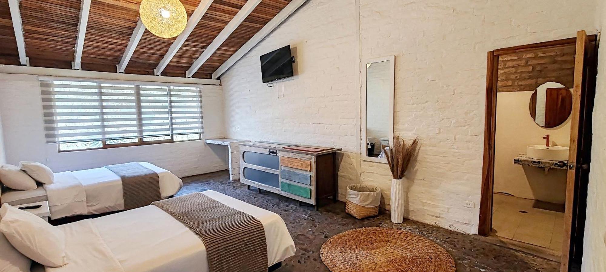 Bed and Breakfast Rustic Quinta La Aurora Baños Zimmer foto